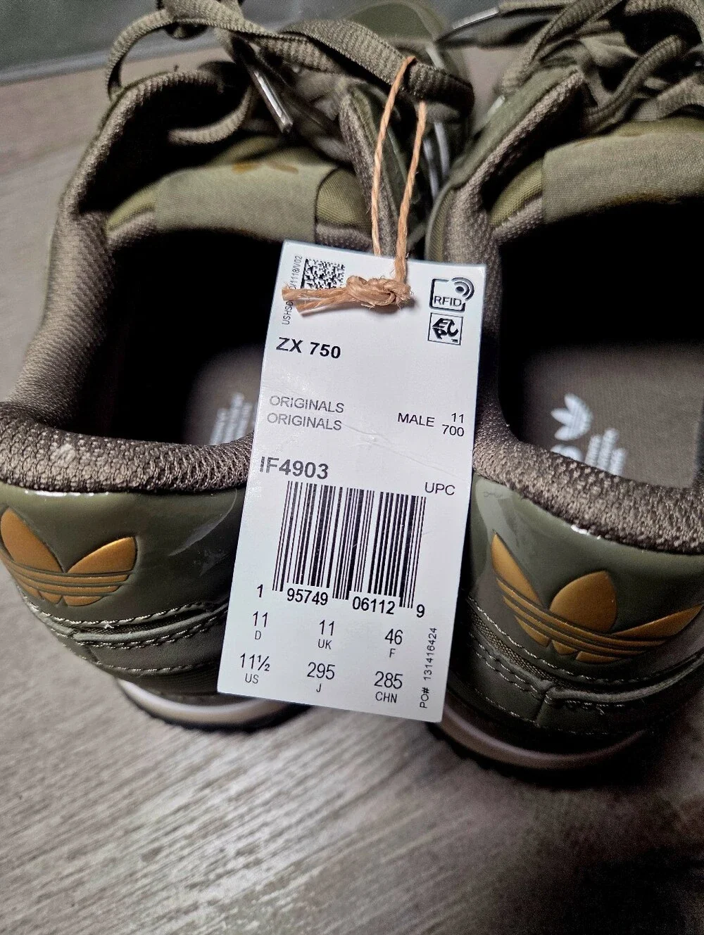 Mens Adidas Originals ZX 750 Running Trainer Shoes